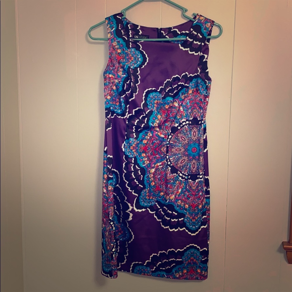 Vibrant Polyester Dress